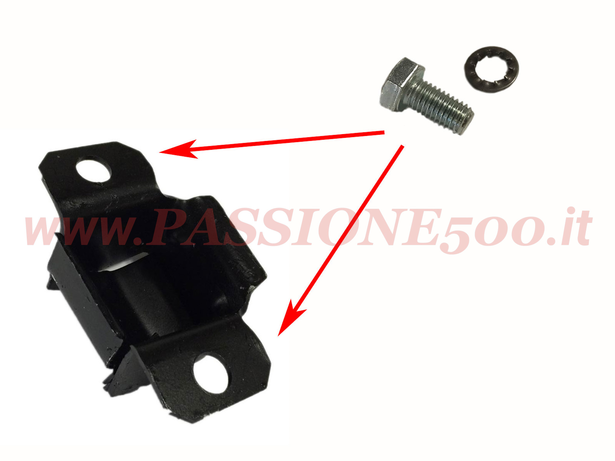 vite rondella fissaggio porta fiat 500