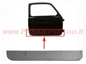 riparazione porta dx fiat 500