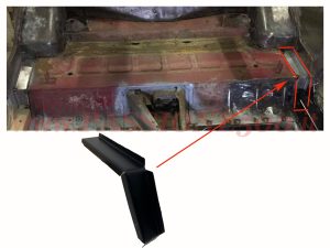 staffa sinistra parafango e seduta Fiat 500