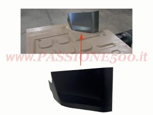 riparazione pianale passaruota Fiat 500