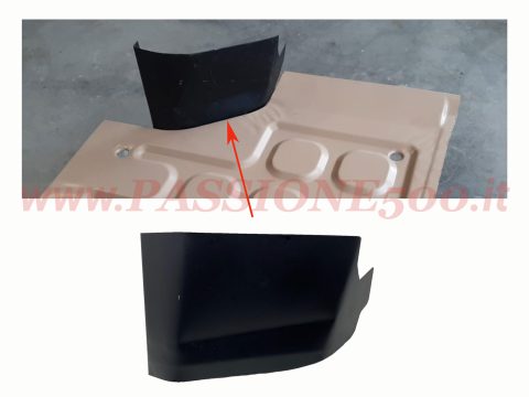 riparazione pianale passaruota Fiat 500