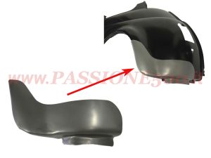 riparazione parafango post sx Fiat 500