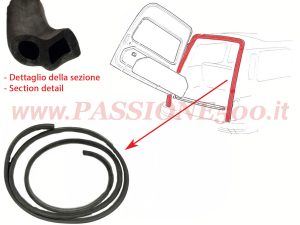 guarnizione portellone fiat 500