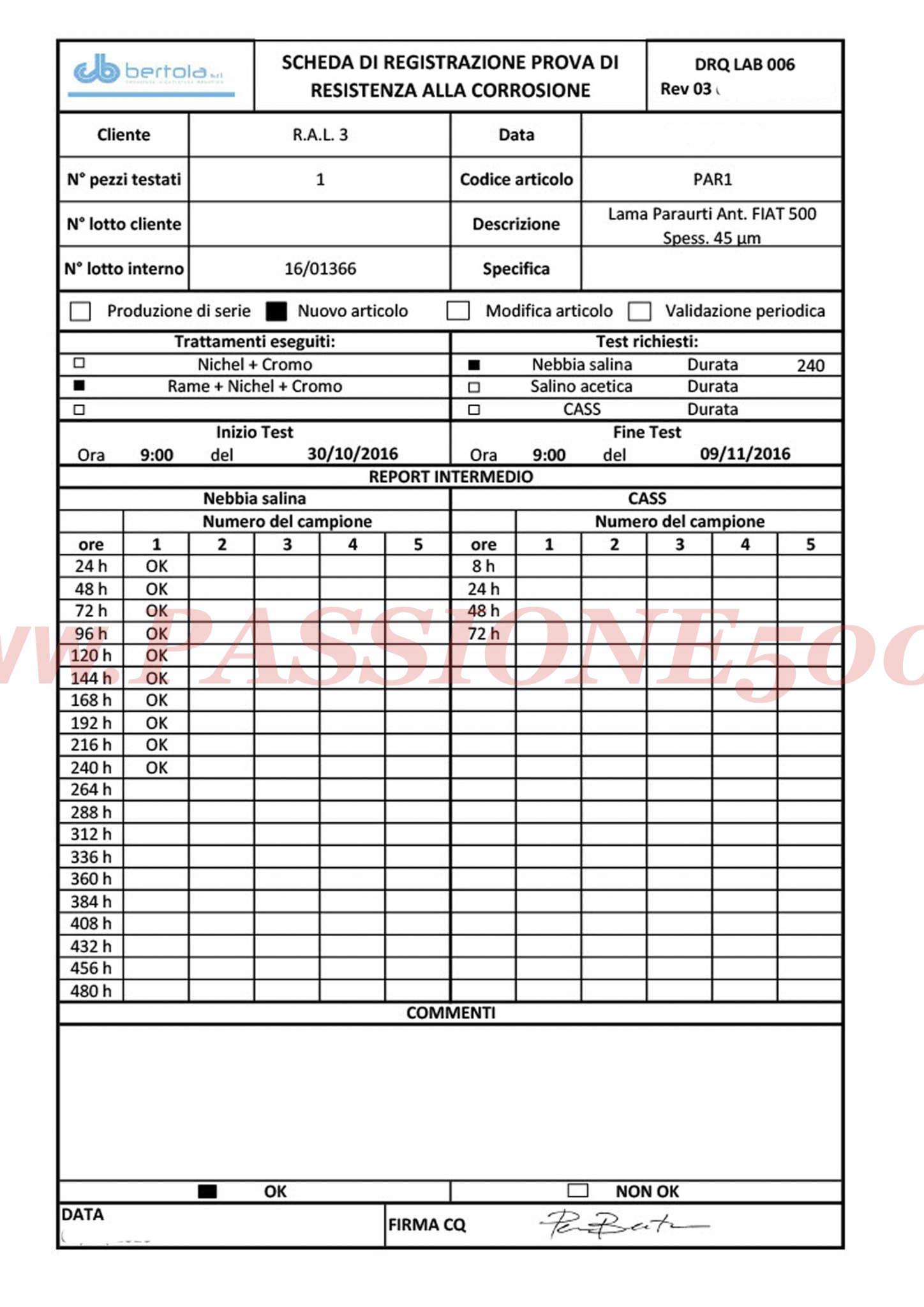 Stoßstange Paar Premium Qualität - Zertifizierte 45 Mikron Verchromung - Fiat 500 N - D - F - L - R – Bild 3