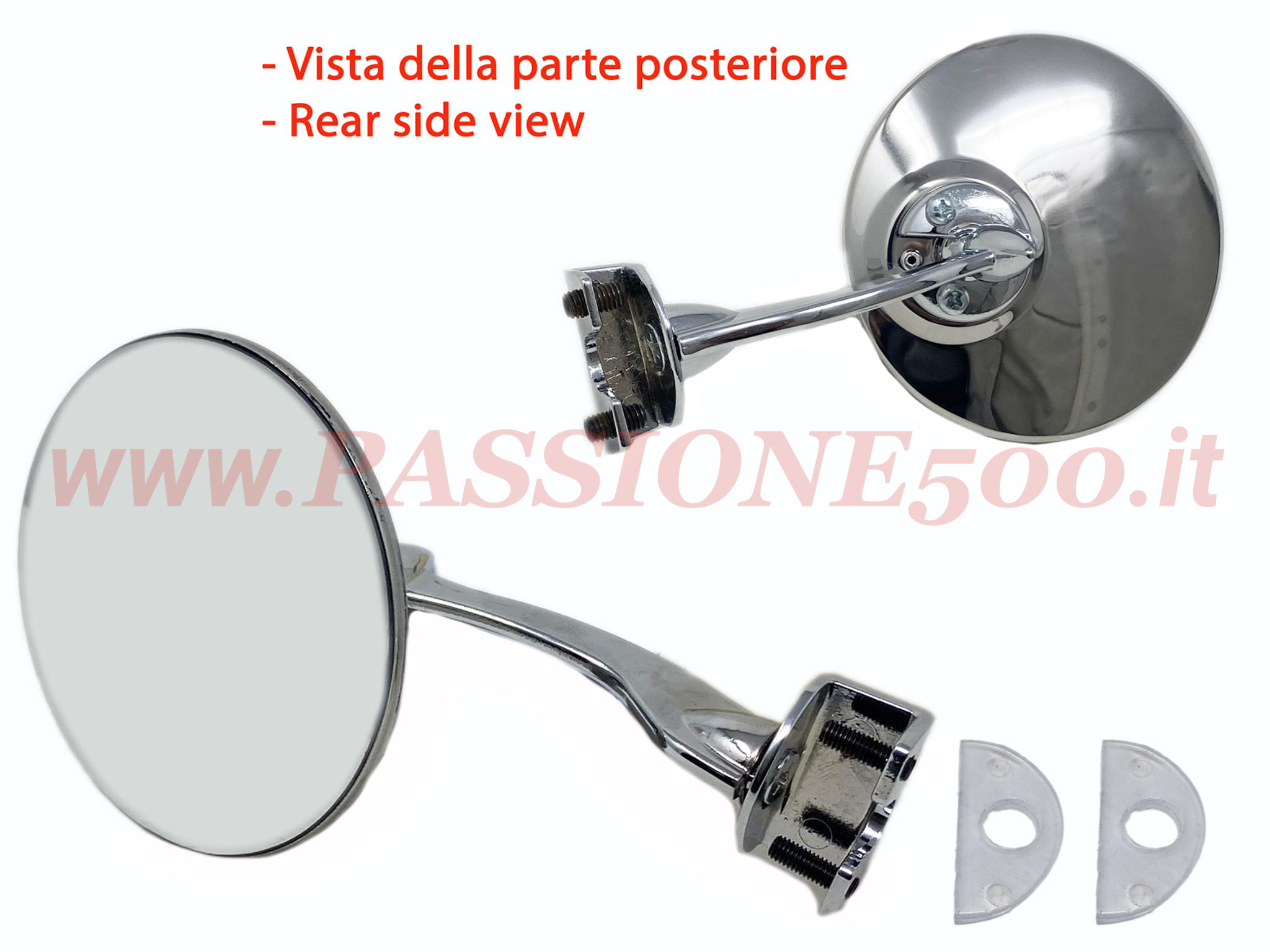 specchio tuttovetro Fiat 500 F L R