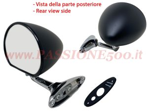 specchio nero sebring vite Fiat 500