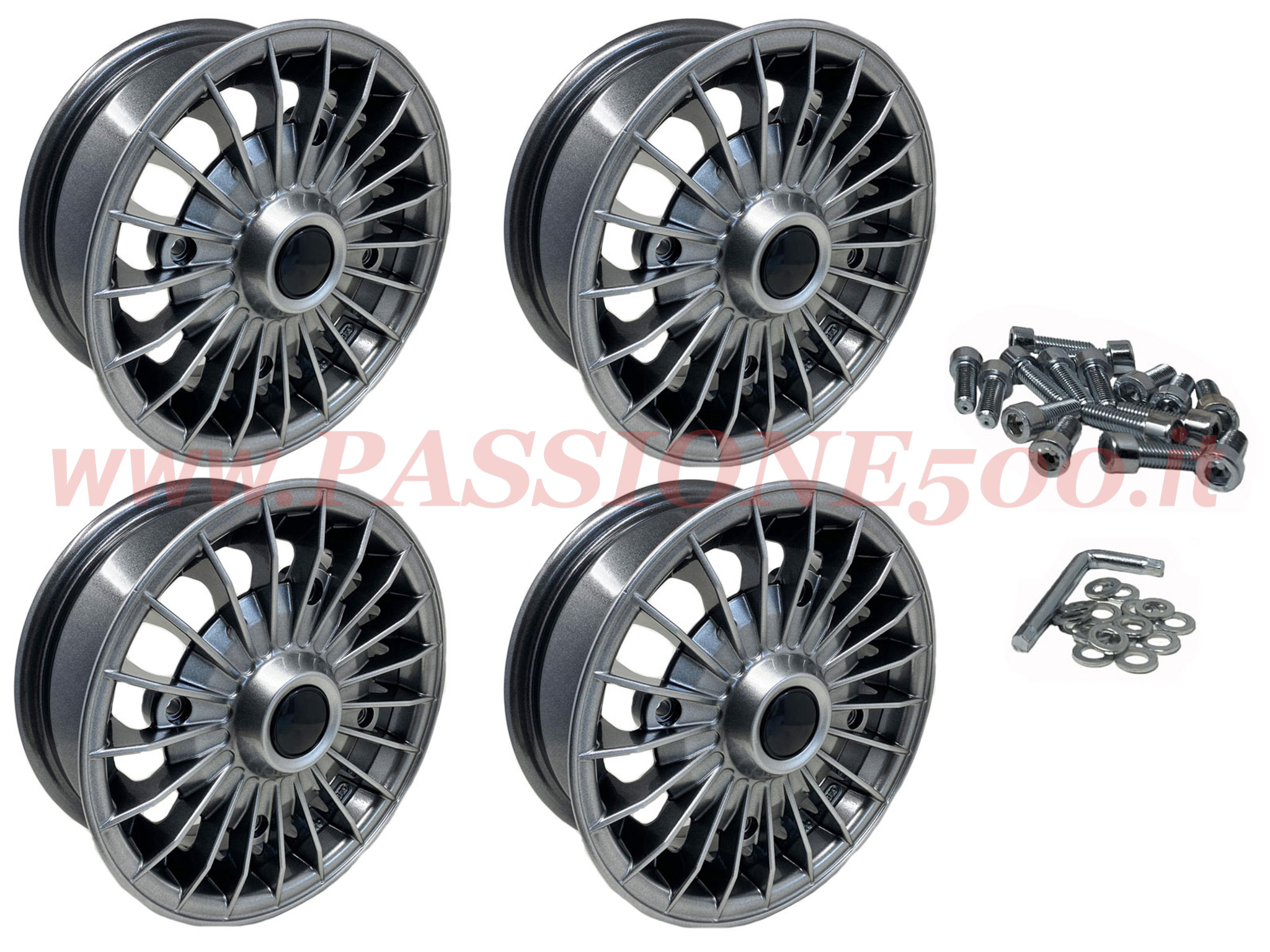 kit cerchi grifo superlook fiat 500