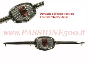 fregio anteriore metallo Fiat 500 F