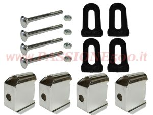 kit fissaggio paraurti fiat 500 D F R