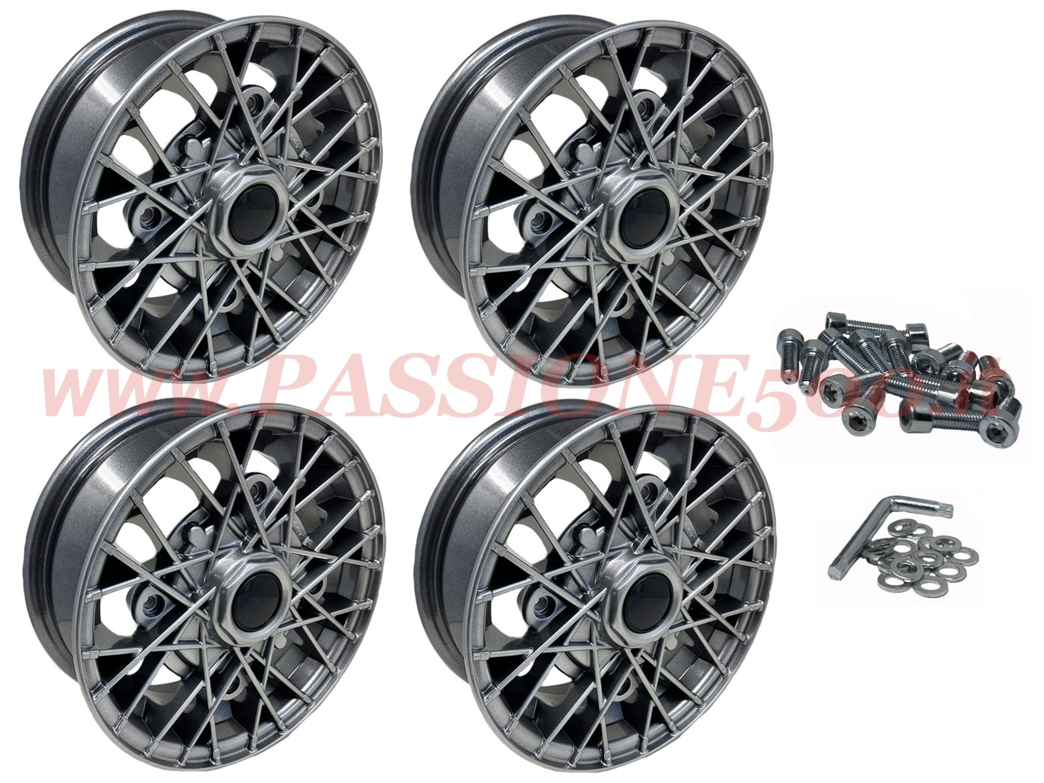 kit cerchi ray superlook fiat 500