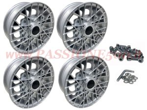 kit cerchi ray silver fiat 500