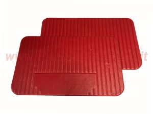 Coppia Pannelli Porta Anteriori - Colore Rosso - Fiat 500 L