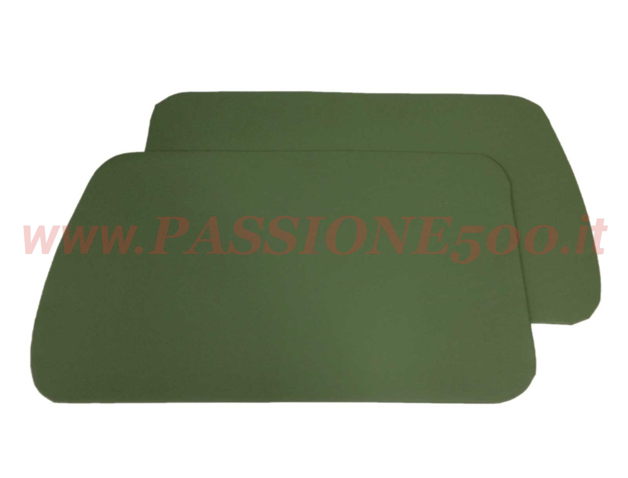 pannelli anteriori verde fiat 500 N