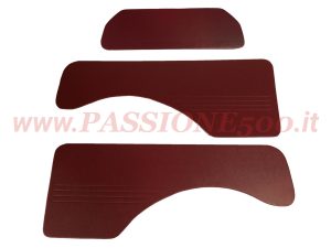 kit pannelli posteriori bordeaux fiat 500 giardiniera