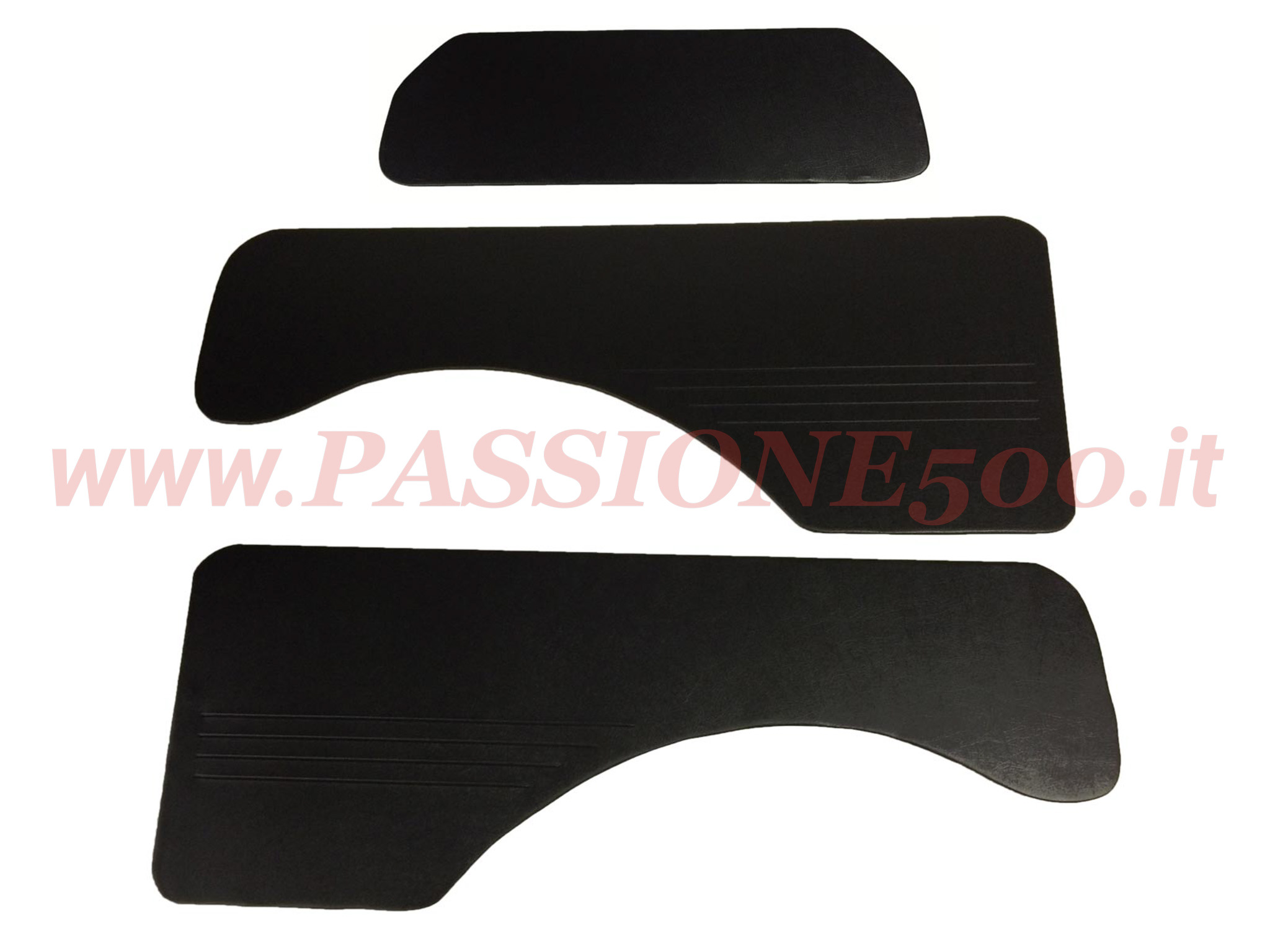 kit pannelli posteriori nero fiat 500 giardiniera