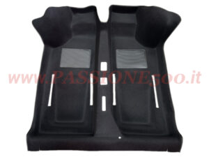 tappeto moquette abitacolo nero Fiat 500