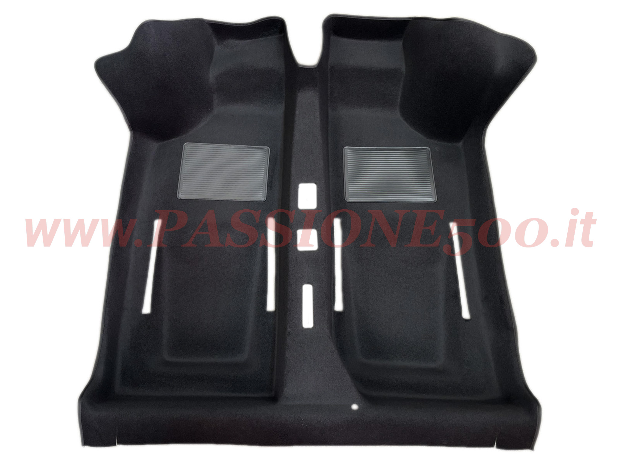 tappeto moquette abitacolo nero Fiat 500