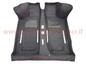 tappeto moquette abitacolo grigio Fiat 500