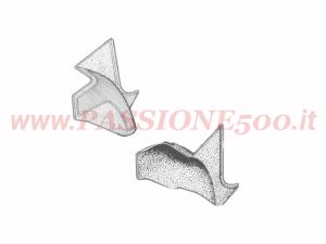 tappeti passaruota Fiat 500