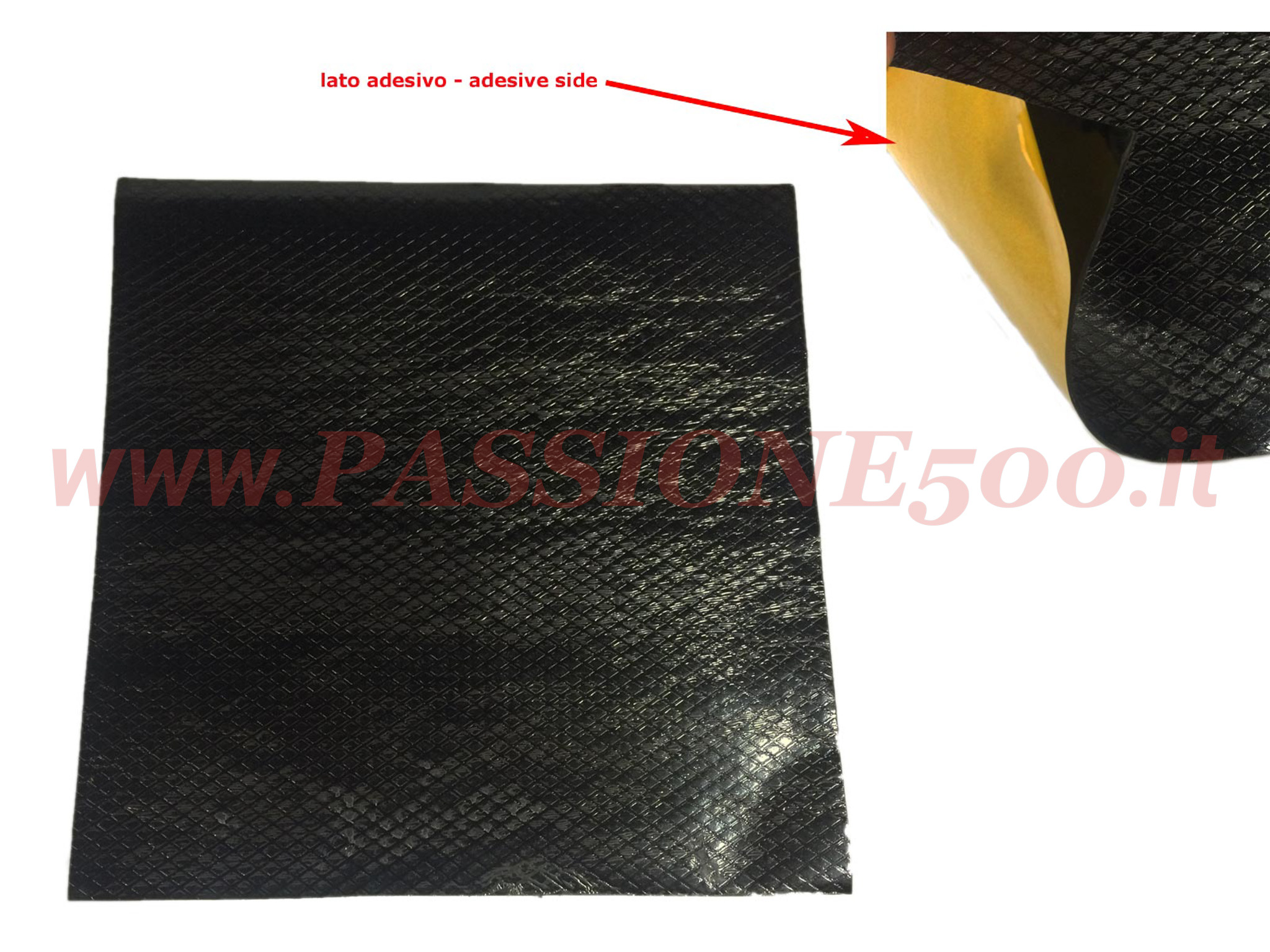 tappeto isolante catramina fiat 500