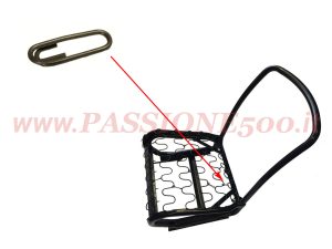 clip molle esterne sedile Fiat 500