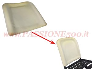 imbottitura schienale sedile anteriore fiat 500