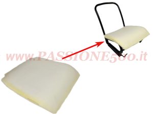 imbottitura seduta sedile anteriore fiat 500