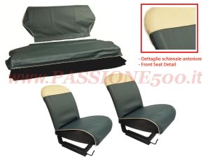 selleria vipla blu Fiat 500 D