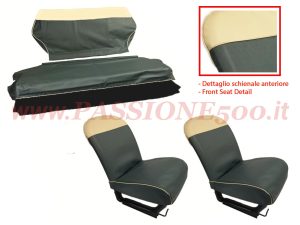 selleria vipla blu Fiat 500 Giardiniera