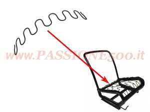 molla corta ferro sedile Fiat 500