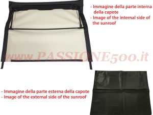 capote montata nero Fiat 500