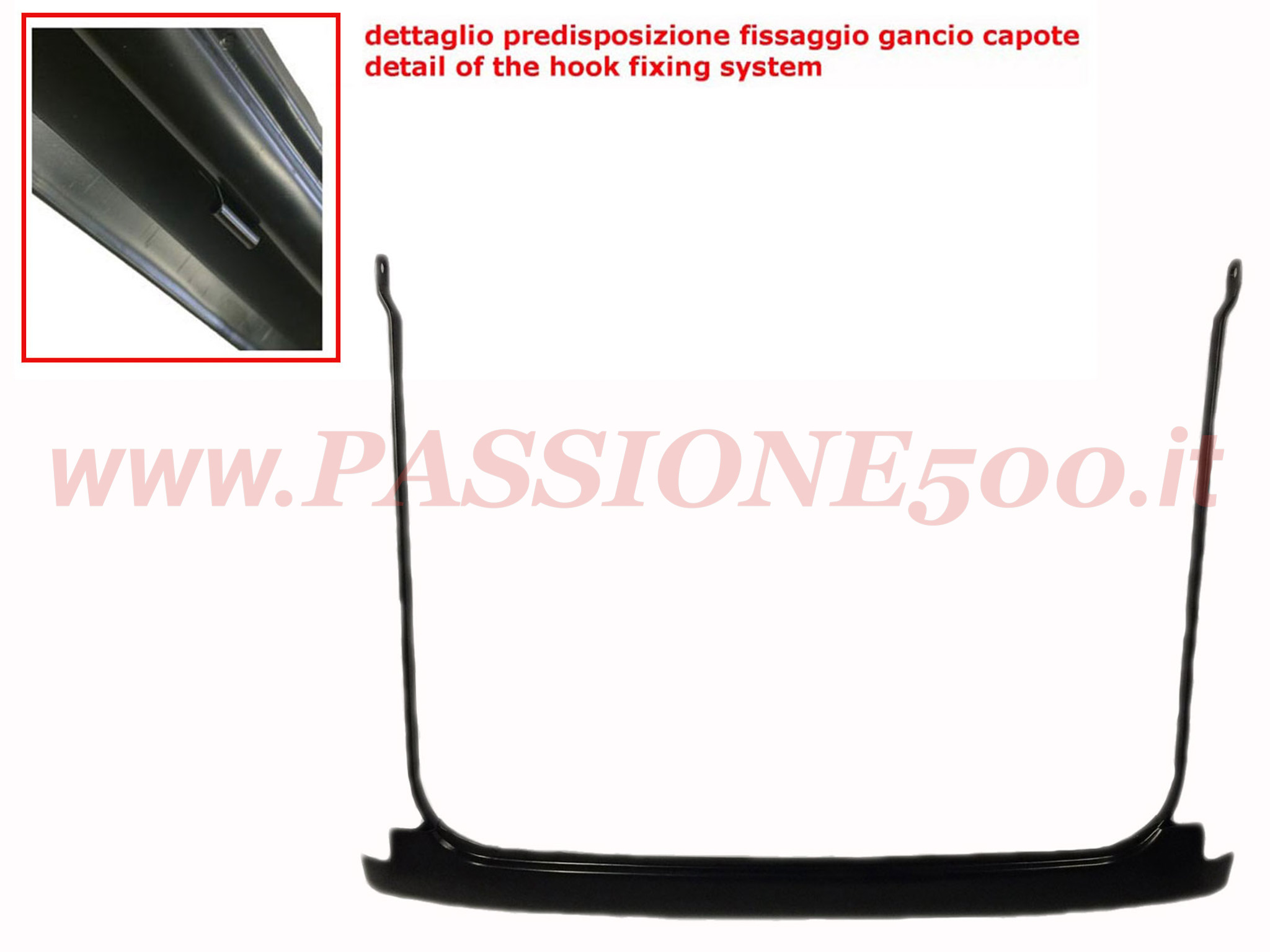 telaio capote fiat 500 Giardiniera