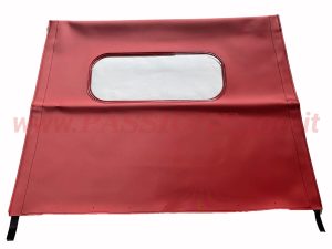 telo capote rosso oblo' Fiat 500 F L R