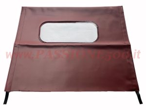 telo capote bordeaux oblo' Fiat 500 F L R