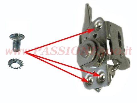 vite meccanismo serratura porta Fiat 500