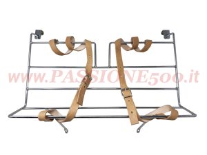 portapacchi cofano posteriore cromato Fiat 500