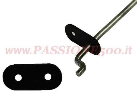 fermo asta meccanismo porta fiat 500