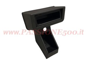 mobiletto portaradio plastica nero Fiat 500