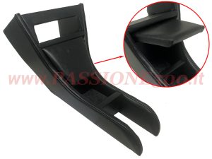 mobiletto portaradio fintapelle nero Fiat 500