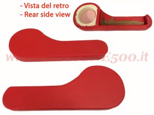 tasca stereo pannello porta colore rosso