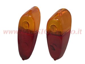 lenti plastica fanali posteriori Fiat 500 N