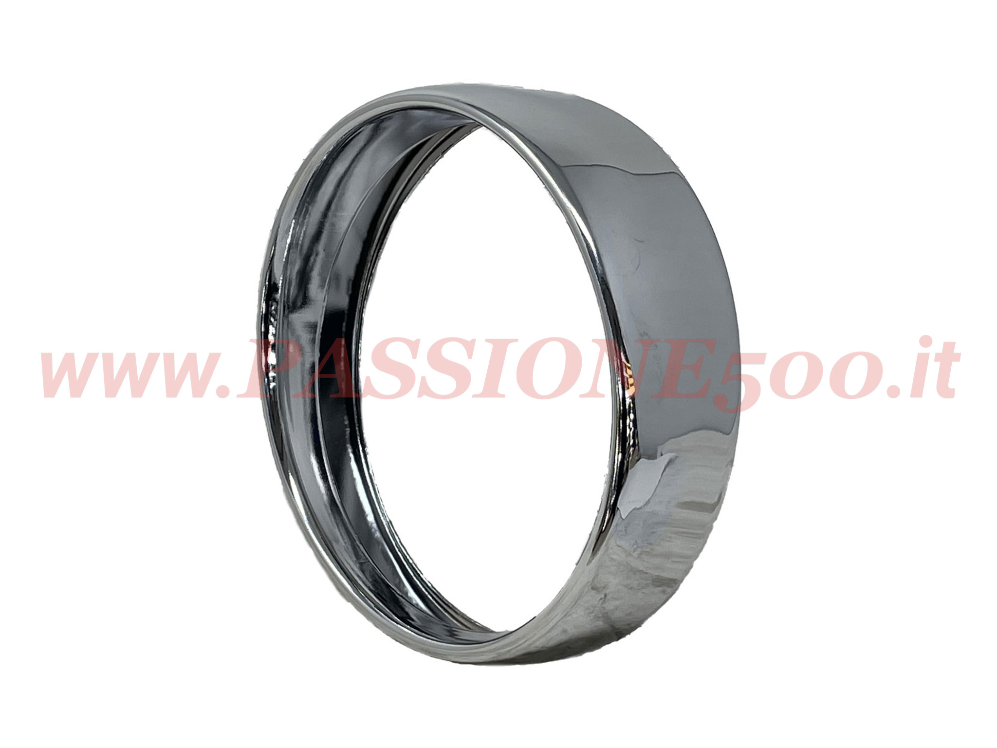 cornice proiettore cromato anteriore fiat 500