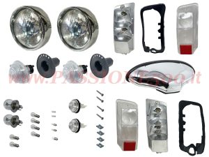 kit fanaleria trasparente Fiat 500