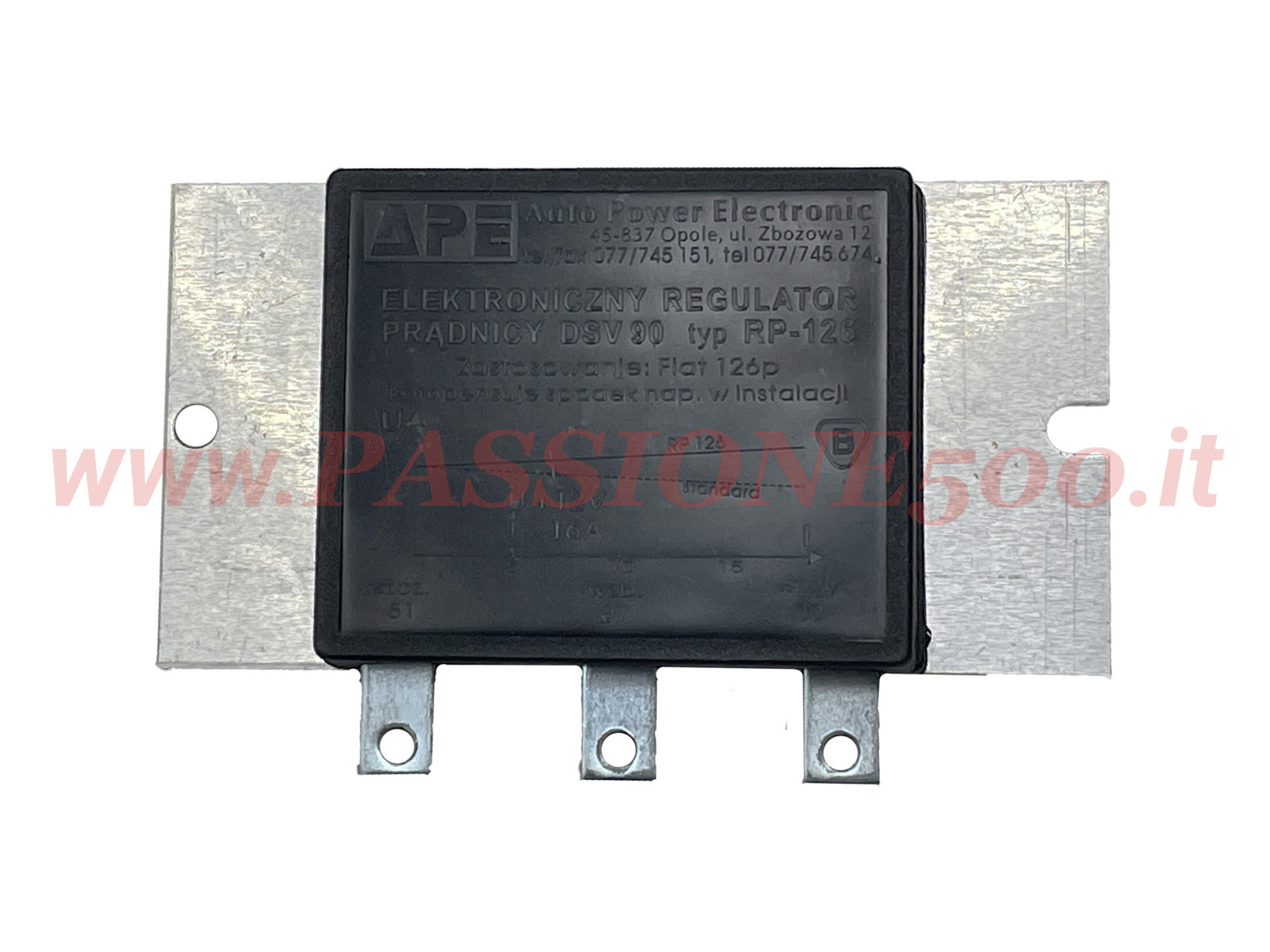 regolatore elettronico dinamo fiat 500