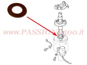 rondella backelite spinterogeno fiat 500