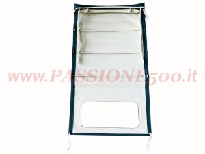 capote lunga completa verde Fiat 500 N D