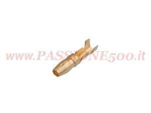 connettore faston rotondo maschio Fiat 500