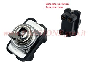 interruttore leva cromata luci esterne Fiat 500 N D