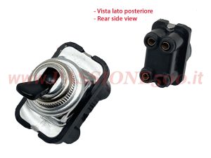 interruttore leva nera luci esterne Fiat 500 F
