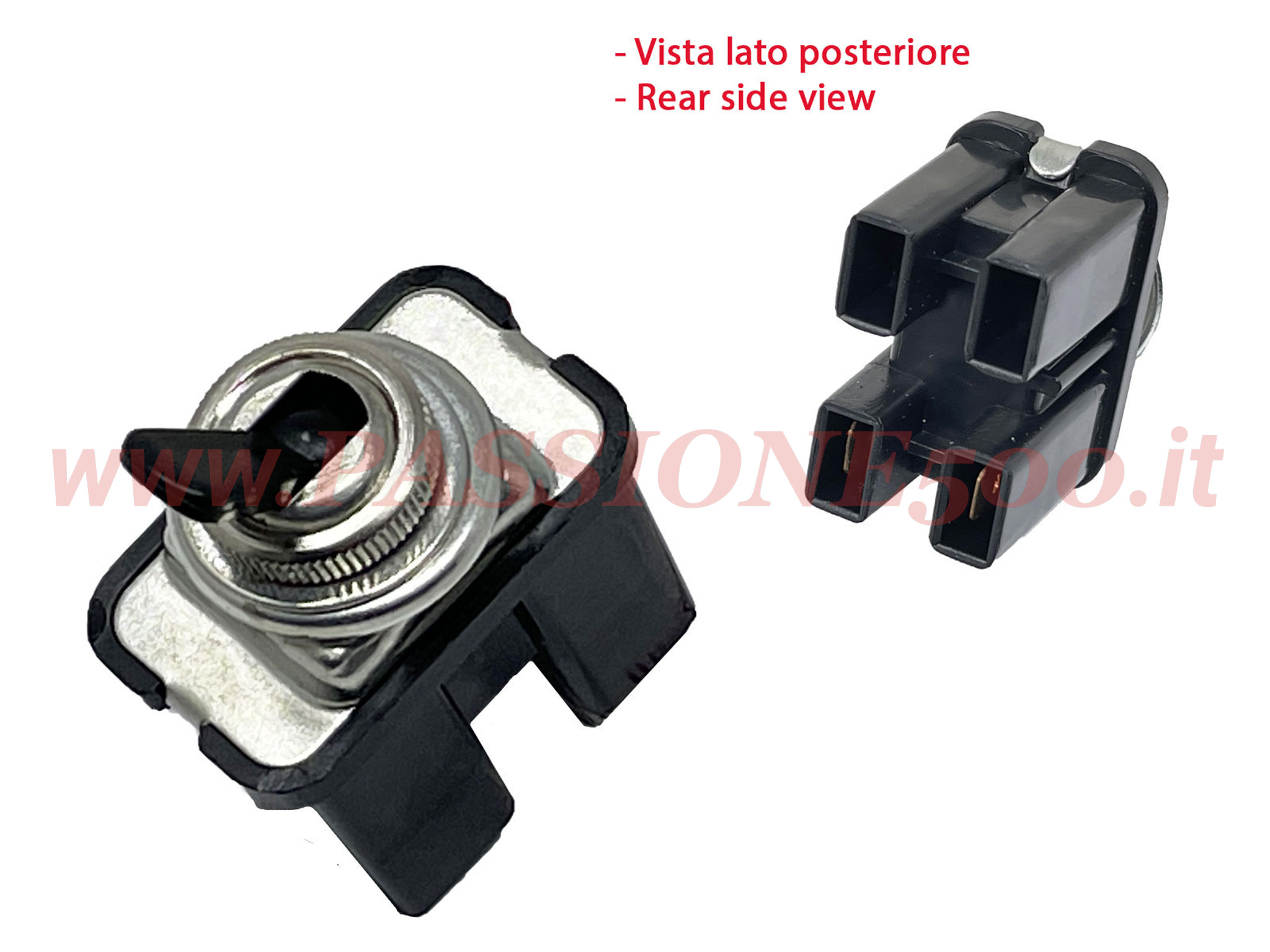 interruttore leva nera luce contachilometri Fiat 500 F L